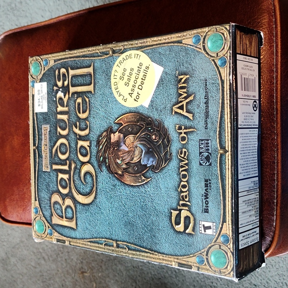 Baldur's gate II Shadows of Amn PC game